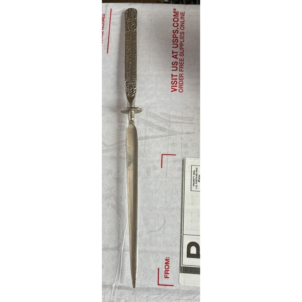 Vintage The Prudential Life Insurance Both Sexes Letter Opener